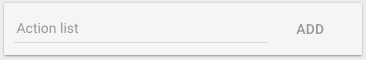 Add action list