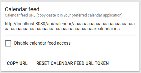 Manage calendar access